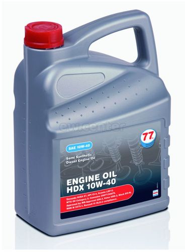 Масло моторное универсальное 77 ENGINE OIL HDX 10W40 20L