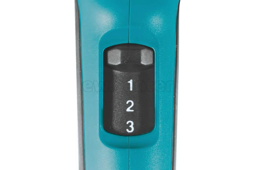 Термопистолет (фен) MAKITA HG6530VK, 2000Вт, 50-650 градусов, 280-550л/мин, 0.72кг кейс, 4 насадки