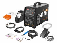 Инвертор сварочный СВАРОГ REAL TIG 200 P AC/DC BLACK (E201B) маска+педаль+перчатки