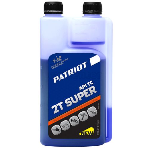 Масло полусинтетическое PATRIOT SUPER ACTIVE 2T дозаторная 0,946л