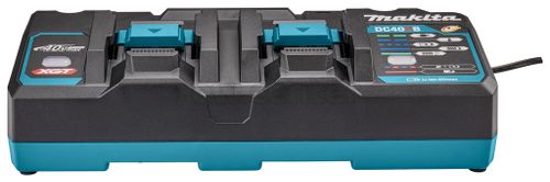 Зарядное устройство MAKITA DC40RB быстрое двухпортовое (XGT 40В) 191N10-3