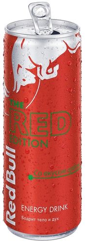 Напиток энергетический Red Bull Red Watermelon со свежим вкусом арбуза 250ml (шт) 12x250ml