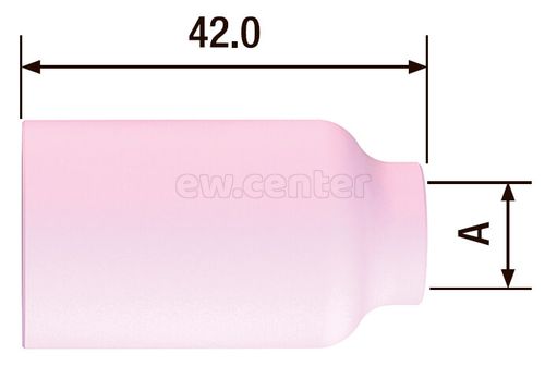 Сопло керамическое для газовой линзы FUBAG №4 ф6 мм для FB TIG 17-18-26