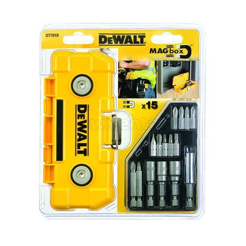 Биты MAGBOX 15шт DEWALT