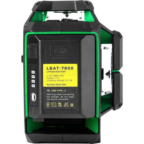 Лазерный уровень ADA LaserTANK 3-360 GREEN A00633