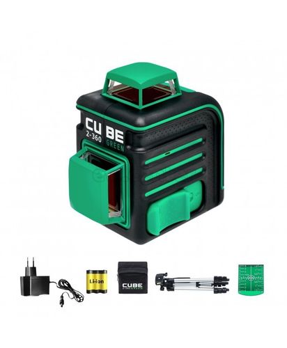 Лазерный уровень ADA CUBE 2-360 Green Professional Edition А00534