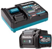 Набор MAKITA XGT (АКБ BL4040, Li-Ion, 40В, 4,0Ач + ЗУ DC40RA, 40В, 6А)