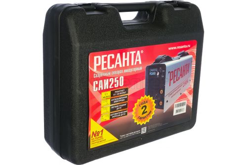 Инвертор сварочный РЕСАНТА САИ-250 в кейсе 65/23