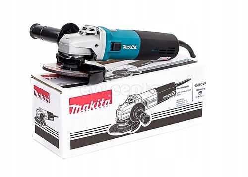 Угловая шлифмашина MAKITA 9565CVR УШМ, 125мм, 1400Вт, 2800-12000 об/мин, 2.4кг, коробка