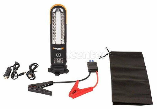 Аккумуляторное пусковое устройство WORX WX852.1, 8А/ч, LED-фонарь