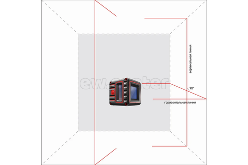 Лазерный уровень ADA CUBE 3D BASIC EDITION А00382