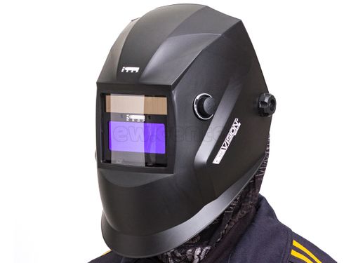 Маска сварщика КЕДР (В РАЗОБР.ВИДЕ) /К-102 PRIME/, черная