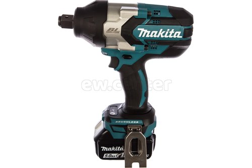 Акк. гайковерт ударный MAKITA DTW1001RTJ (LXT, 18В, 2х5 Ач Li-ion, 2200 уд/мин, 1050Нм, 3/4, 3.7кг)