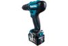 Акк. ударная дрель-шуруповерт MAKITA CXT HP333DWME, 12В Max, 2х4 Ач, 1700об/мин, 1.1кг, чемодан