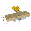 Пила торцовочная DEWALT DWS780, 1675 Вт, 1900-3800 об/мин