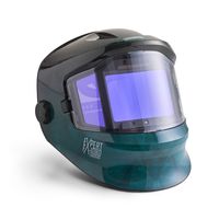 Маска сварщика GROVERS EXPERT PANORAMA FX-1080, Хамелеон, 10 ячеек памяти, LCD экран