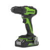 Аккумуляторная дрель-шуруповерт GREENWORKS GD24DD35K2, 24v, 35 Нм, 1х2Ач и ЗУ, кейс