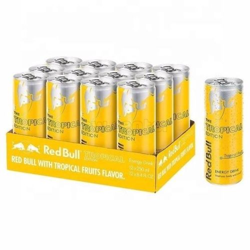 Напиток энергетический Red Bull Tropical Edition 250ml (шт) 12х250ml