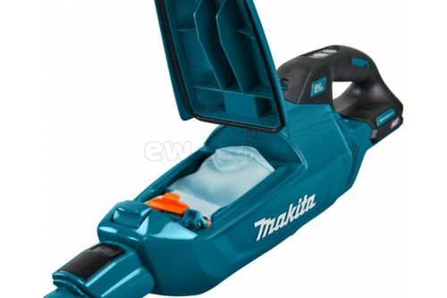 Акк. пылесос MAKITA XGT CL002GZ01, 40В, Li-ion, 1200л/мин, 21мбар, 0.3/0.5л, 1.83кг, без АКБ и ЗУ