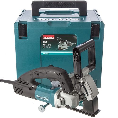 Штроборез MAKITA SG1251J, 1400Вт, диск 125мм, 10000 об/мин, 4.5кг, чемодан