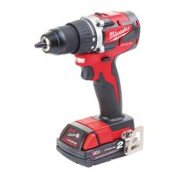 Акк. дрель-шуруповерт MILWAUKEE M18 CBLDD-202C (Li-lon2Ач)