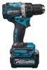 Акк. дрель-шуруповерт MAKITA XGT DF002GD201, 40В, 2х2.5 Ач, патрон 13мм, 2200 об/мин, 2.5кг, чемодан