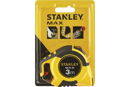 Рулетка STANLEY MAX 3м x 19мм магнитная STHT0-36121