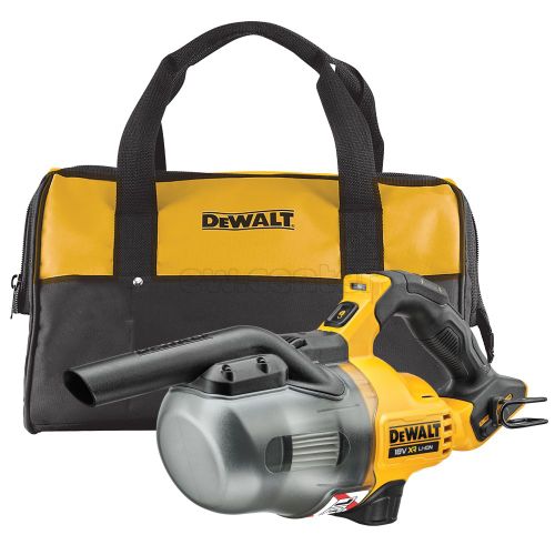 Аккумуляторный пылесос DEWALT DCV501LN, 18 В, 1.3 м³/мин, без АКБ и ЗУ, сумка