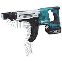 Акк. шуруповерт MAKITA DFR750RFE, 18В, 2x3 Ач Li-ion, 4000 об/мин, 2.3 кг, кейс