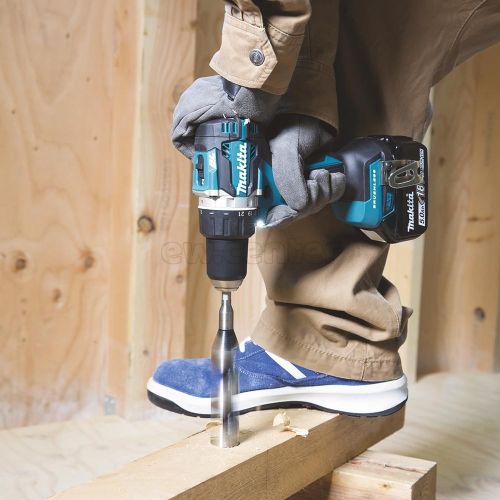 Аккумуляторная бесщеточная дрель-шуруповерт MAKITA DDF484RME, 54Нм LXT 18В, 2х4Ач, кейс