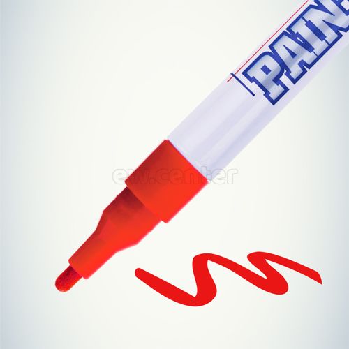 Маркер PAINT MARKER MunHwa PM-02 КРАСНЫЙ, 4 мм