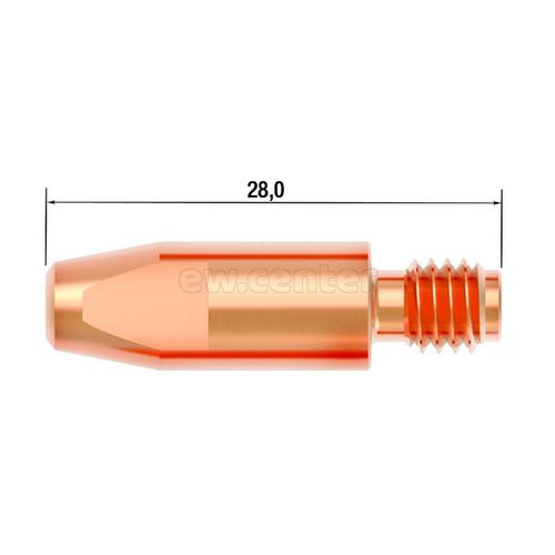 Контактный наконечник FUBAG M6х28 мм ECU D=0.6 мм