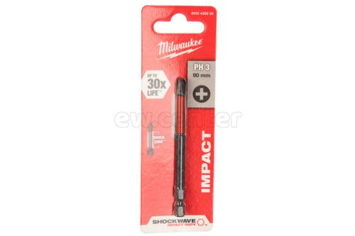 Насадка MILWAUKEE SHOCKWAVE PH3 х 90 мм (1шт) 4932430859