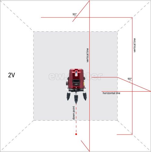 Лазерный уровень ADA 3D LINER 2V А00131