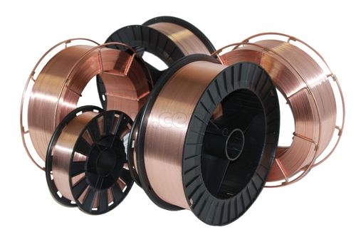Проволока сварочная омедненная ER70S-6 (СВ-08Г2С) D100 Black spool ⌀ 1.0 мм; 1 кг EW