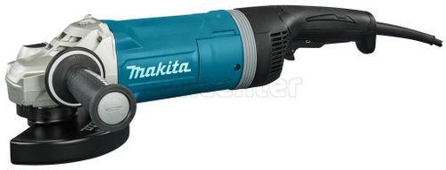 Угловая шлифмашина MAKITA GA9080FX1 УШМ, 2700Вт, 6600 об/мин, диск 230мм, 6.5 кг, коробка