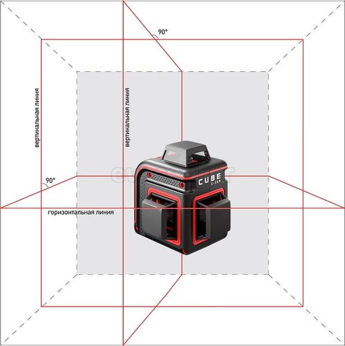 Лазерный уровень ADA CUBE 3-360 Basic Edition А00559