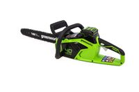 Аккумуляторная бесщеточная цепная пила Greenworks GD40CS18, 40В, 1,8 кВт, 40 см (без АКБ и ЗУ)
