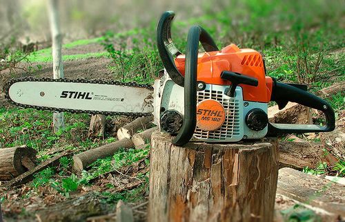 Пила бензиновая STIHL MS 180, 2,0 л.с, 16/, 3/8/, 1,3, 55 зв, 3,9 кг