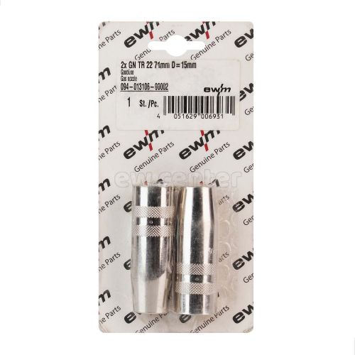 Сопло газовое EWM D=15,0/L=71,0mm, MT301G/MT451W