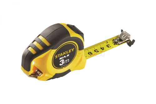 Рулетка STANLEY MAX 3м x 19мм магнитная STHT0-36121