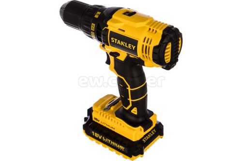 Набор STANLEY: дрель-шуруповерт SCD20S2K + сабельная пила STSC1820-RU