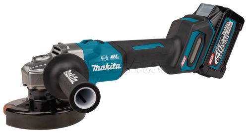 Акк. угловая шлифмашина MAKITA XGT GA005GM201 УШМ, 40В, 125 мм, 8500 об/мин, 2х4А*ч, ЗУ, кейс