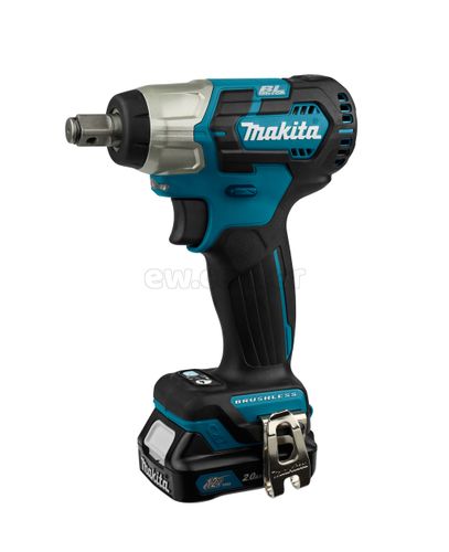 Акк. ударный гайковерт MAKITA CXT TW161DWAE, 12В, 2x2 Ач, 2400 об/мин, 3600 уд/мин, 1.1кг, чемодан