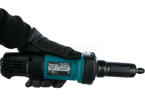 Прямая шлифмашина MAKITA GD0600, 400Вт, цанга 6 мм, 25000 об/мин, 1.3 кг