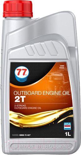 Масло для 2-х тактных моторов 77 Outboard Engine Outboard Engine Oil 2T, 1л
