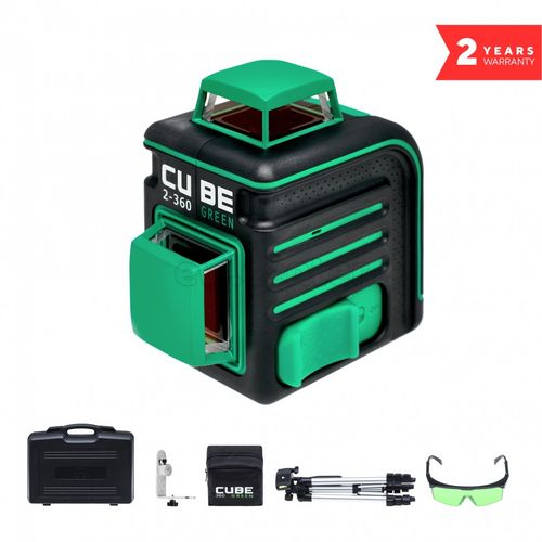 Лазерный уровень ADA CUBE 2-360 Green Ultimate Edition А00471