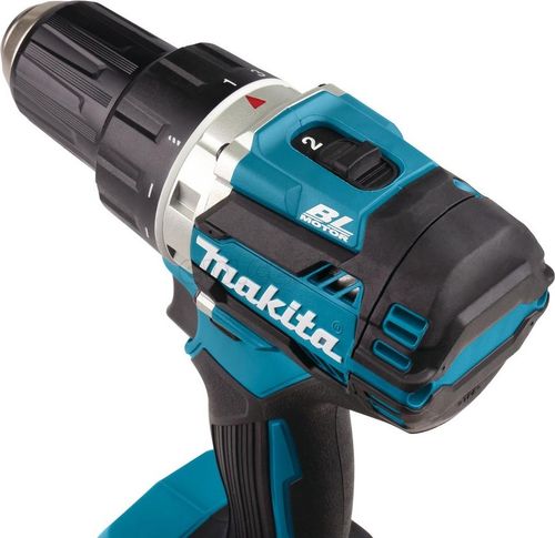 Аккумуляторная бесщеточная дрель-шуруповерт MAKITA DDF484RME, 54Нм LXT 18В, 2х4Ач, кейс