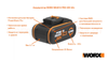 Аккумулятор WORX WA3014 PRO, 20В, 4,0 Ач