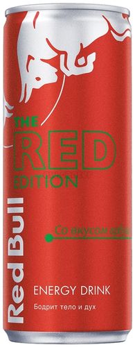 Напиток энергетический Red Bull Red Watermelon со свежим вкусом арбуза 250ml (шт) 12x250ml